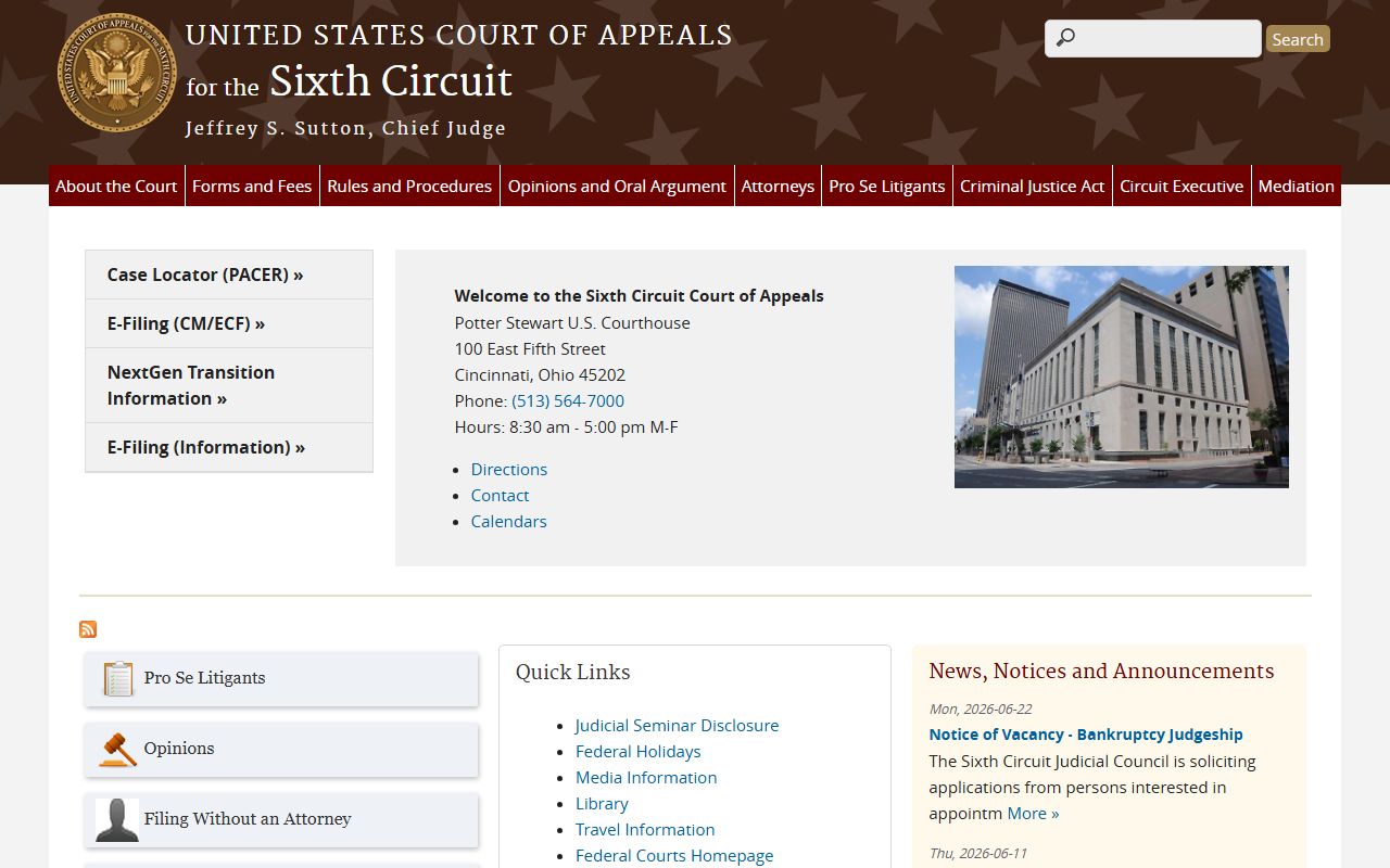 Graves County criminal court records U.S. Court of Appeals Sixth Circuit source