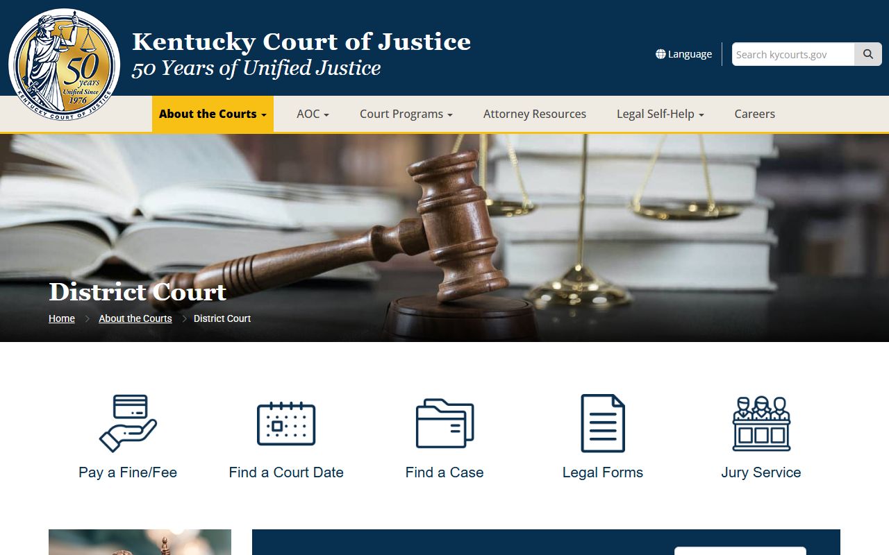 Graves County Circuit Court and District Court jurisdiction