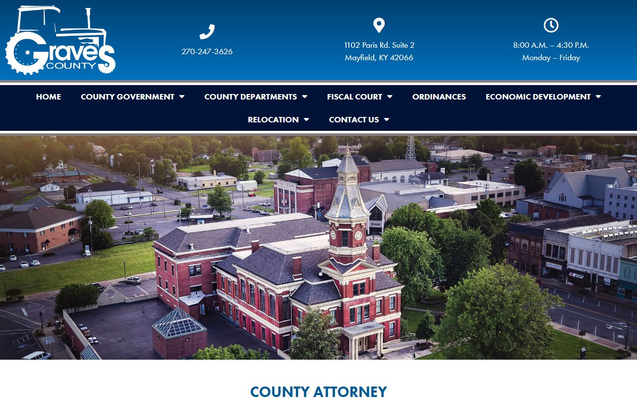 Graves County Circuit Court County Attorney court records source